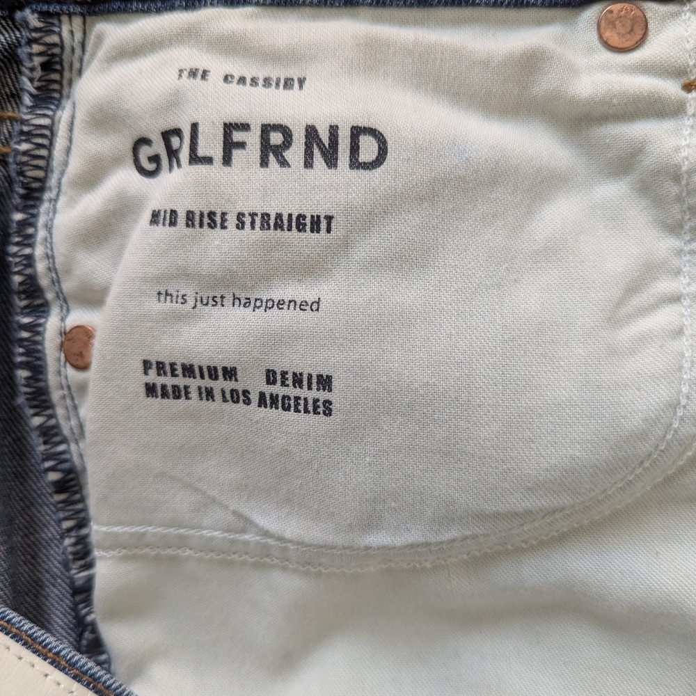 Grlfrnd Mid Rise Jeans - Picture 5 of 7